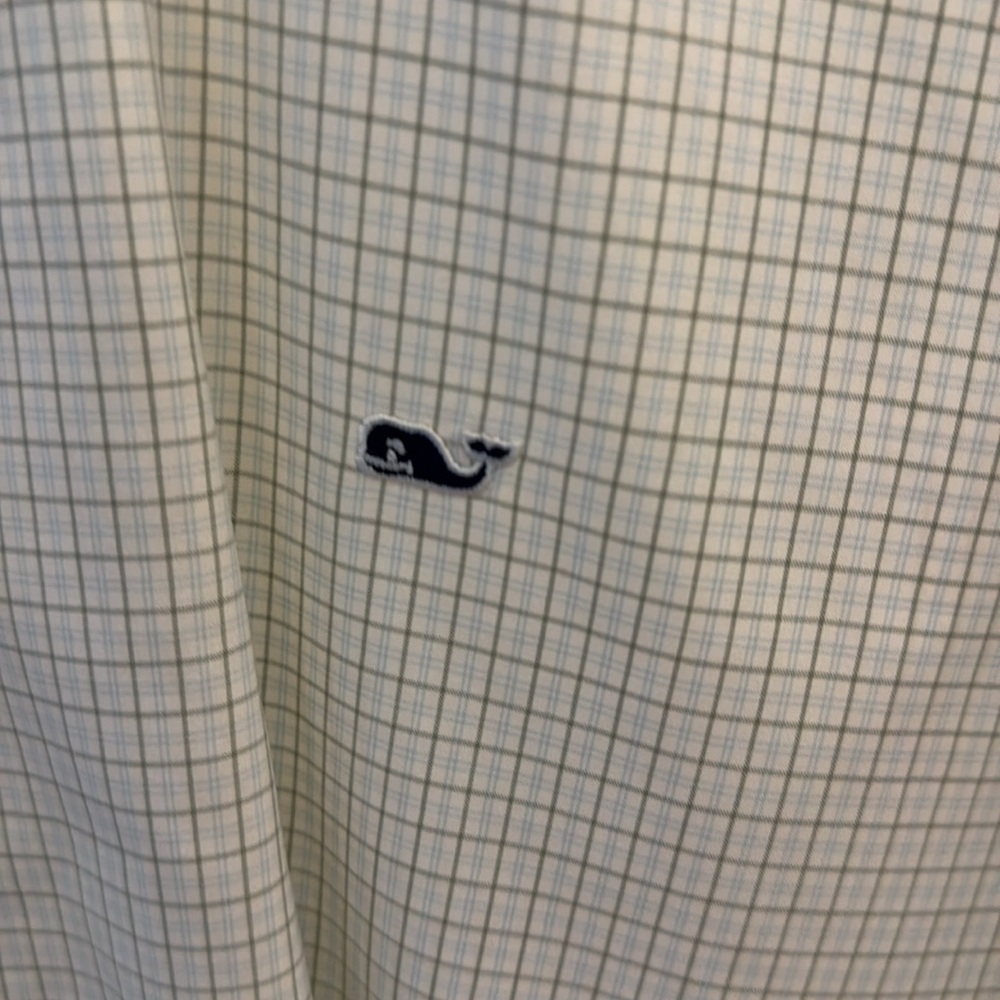 Men’s Large Vineyard Vines, Checkered, Button-Dow… - image 2